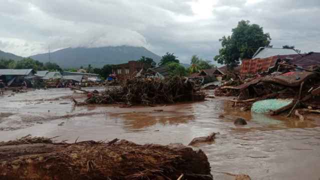Las inundaciones en Indonesia.