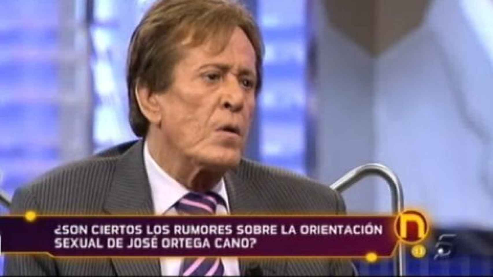 Hilario López Millán durante una entrevista en el programa 'La Noria'.
