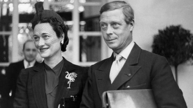 Wallis Simpson y el príncipe Eduardo, durante una visita a España en 1940.