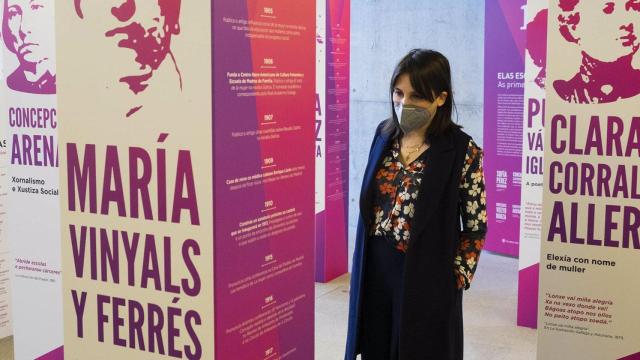 La conselleira de Emprego e Igualdade, María Jesús Lorenzana.