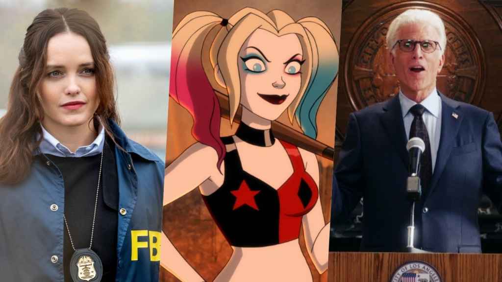 Imágenes de 'Clarice', 'Harley Quinn' y 'Mr. Mayor'.