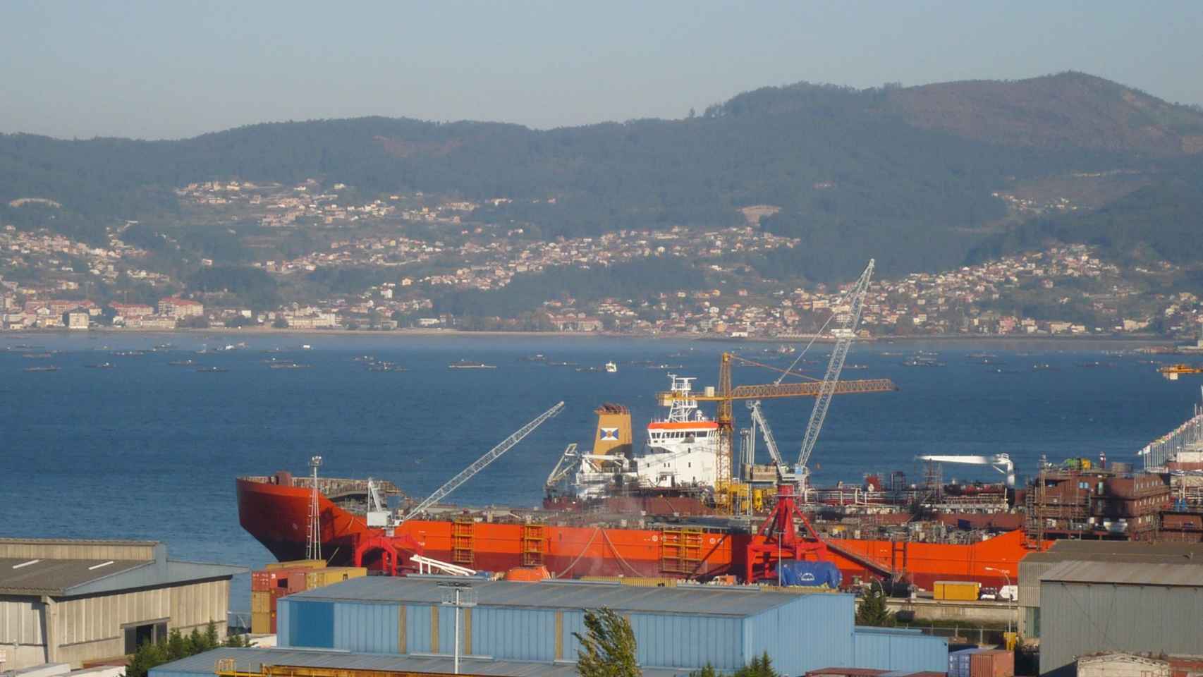 Imagen de archivo del Puerto de Vigo.