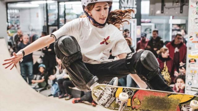 Valentina es una de las alumnas de la escuela Northside, en A Coruña.