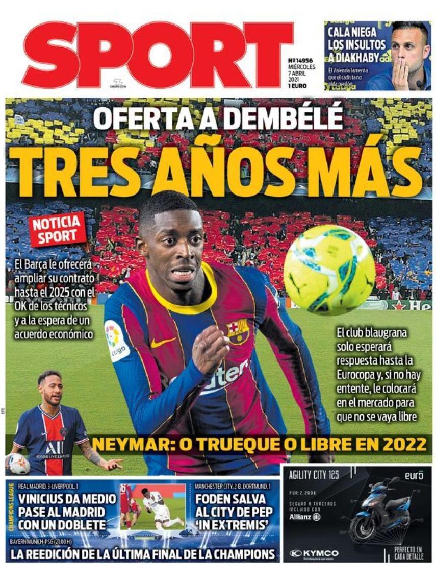 Portada SPORT