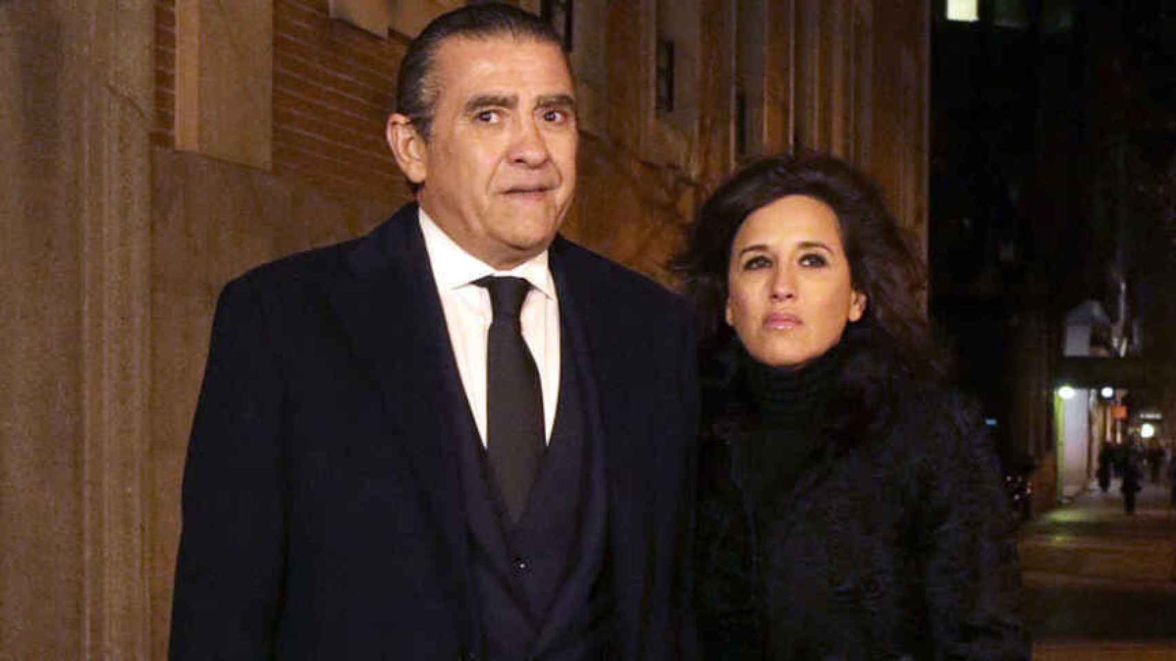 Jaime junto Marta Fernández en imagen de archivo.