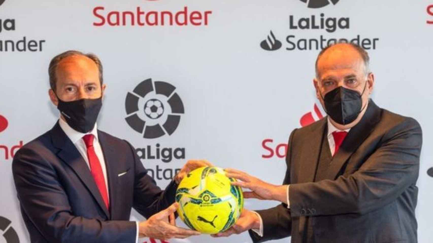 Banco Santander y LaLiga renuevan su acuerdo de colaboración