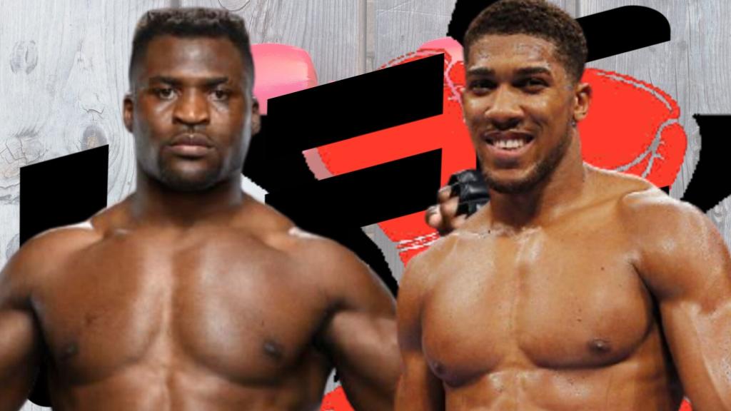 Francis Ngannou y Anthony Joshua