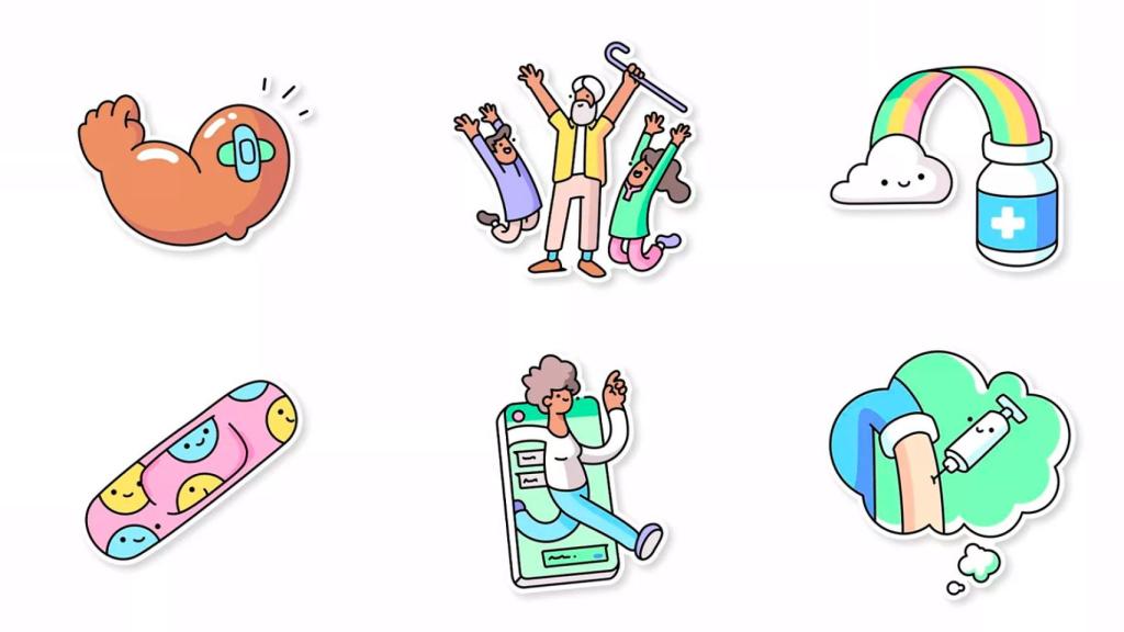 WhatsApp estrena un pack de Stickers de vacunas: así se usa