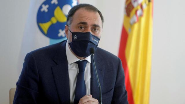 El Consejero de Sanidad de la Xunta de Galicia, Julio García Comesaña.