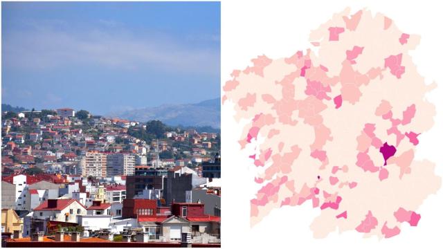 Covid: Los pueblos y ciudades más afectados de Galicia