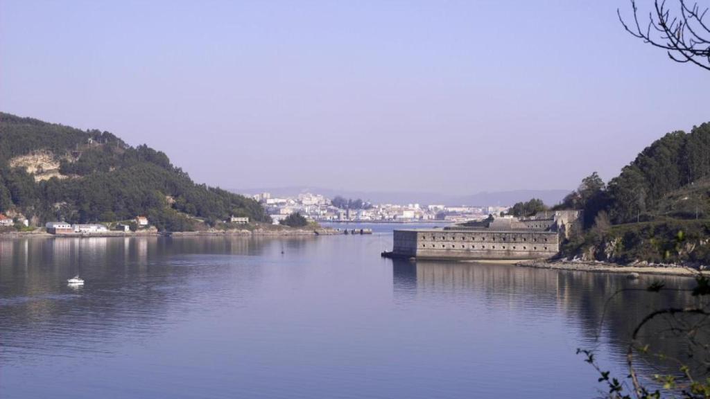  Castelo da Palma en la ría (Foto: turismo.gal)