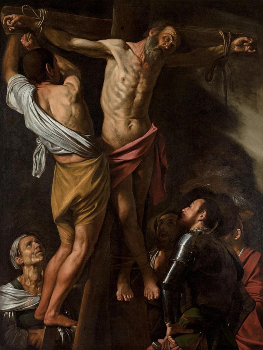 'La crucifixión de San Andrés', un lienzo de Caravaggio.