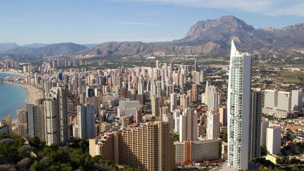 Panorámica de Benidorm, en imagen de archivo.