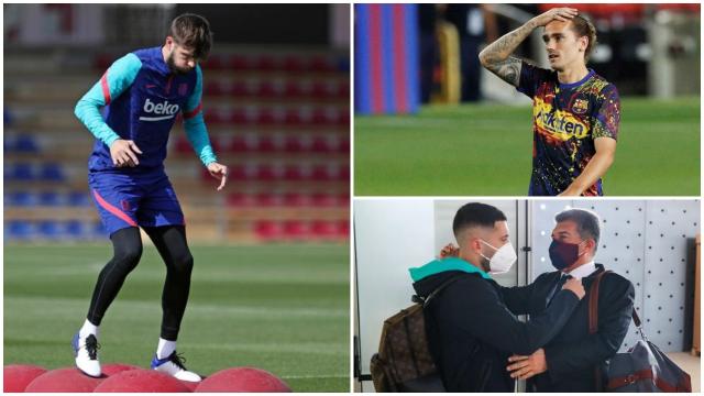 El Barça, a dos días de El Clásico