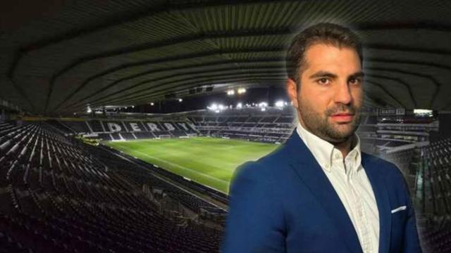 Pride Park, el estadio del Derby County y Erik Alonso, en un fotomontaje