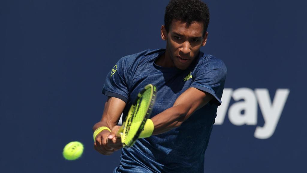 Felix Auger-Aliassime en el Master 1000 Miami