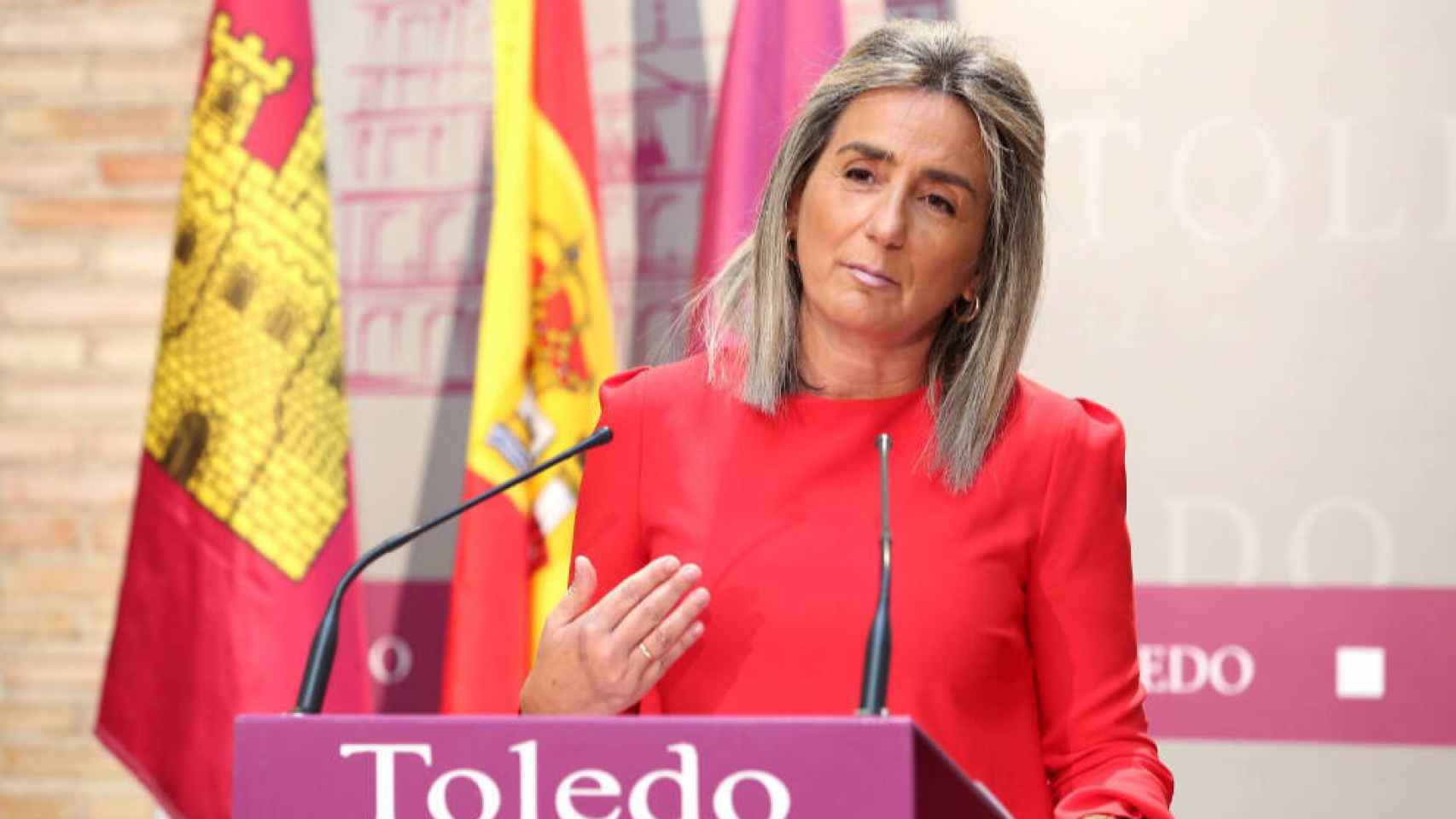Milagros Tolón, alcaldesa de Toledo, en una imagen reciente. Foto: Óscar Huertas