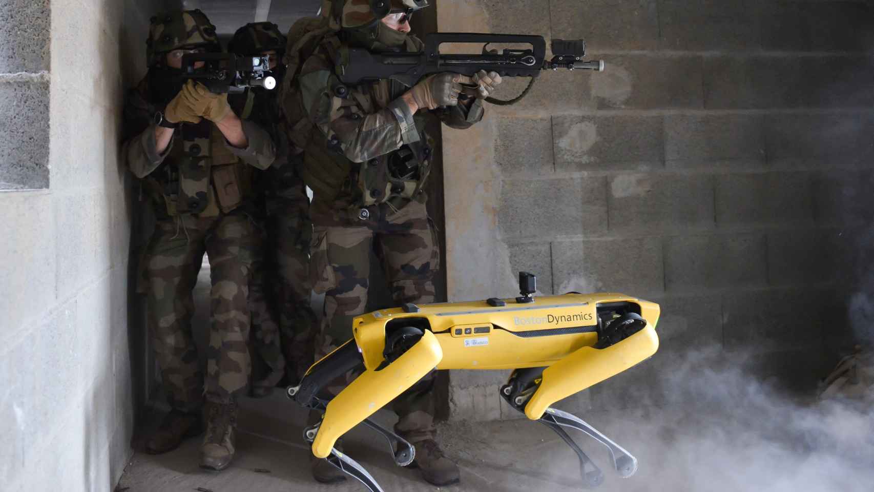 Soldado 'Spot': así usa el ejército francés al perro robótico de Boston Dynamics