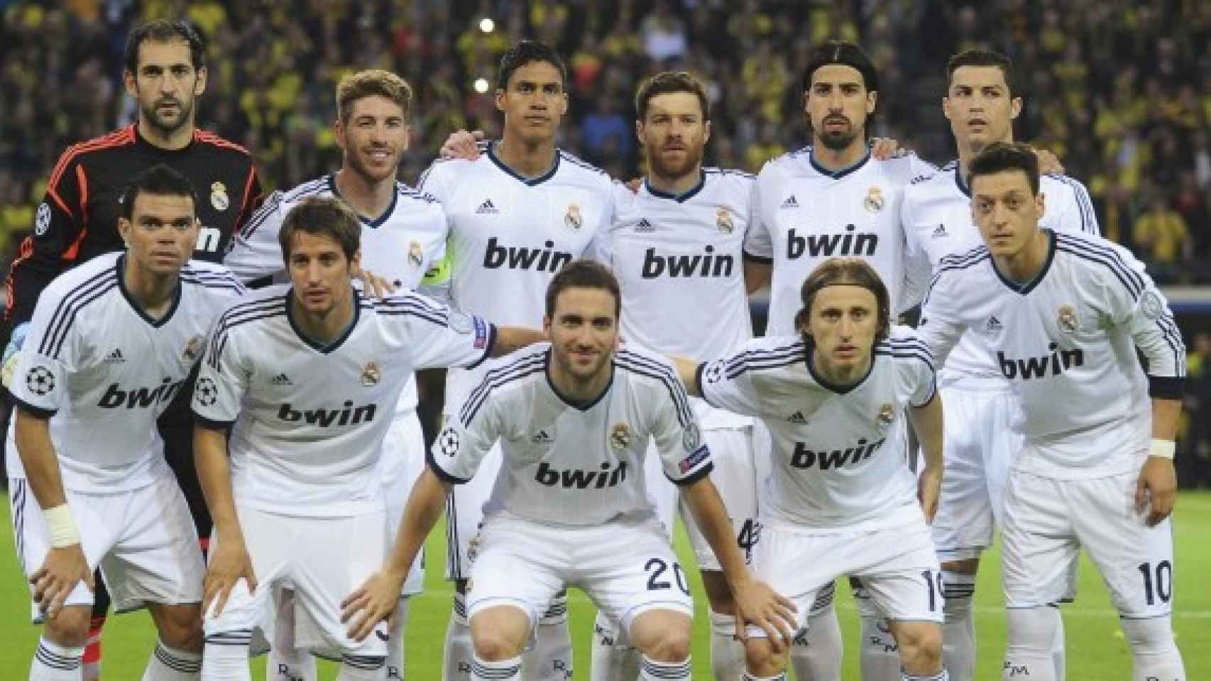 Alineación del Real Madrid 2012/2013