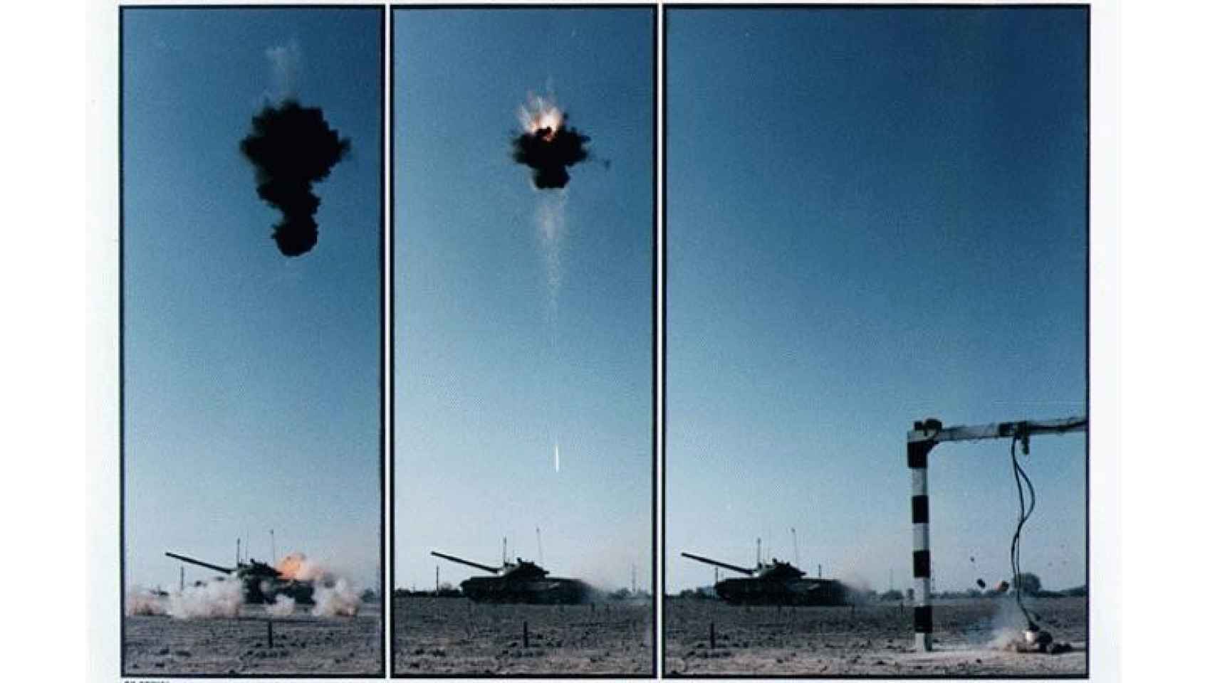 Secuencia de lanzamiento de mina de ataque superior