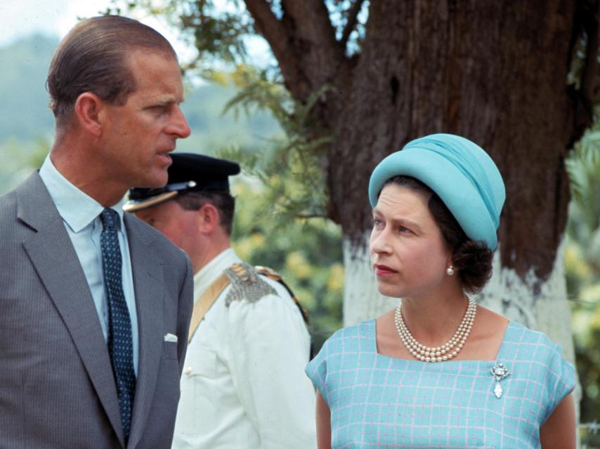 Felipe e Isabel II en un acto institucional el 23 de febrero de 1966.