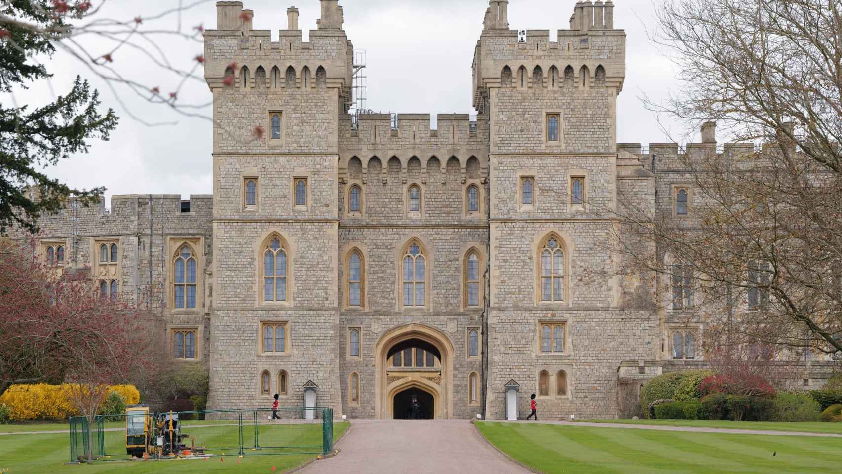 El Castillo de Windsor, la residencia de la familia real cerca de Londres.