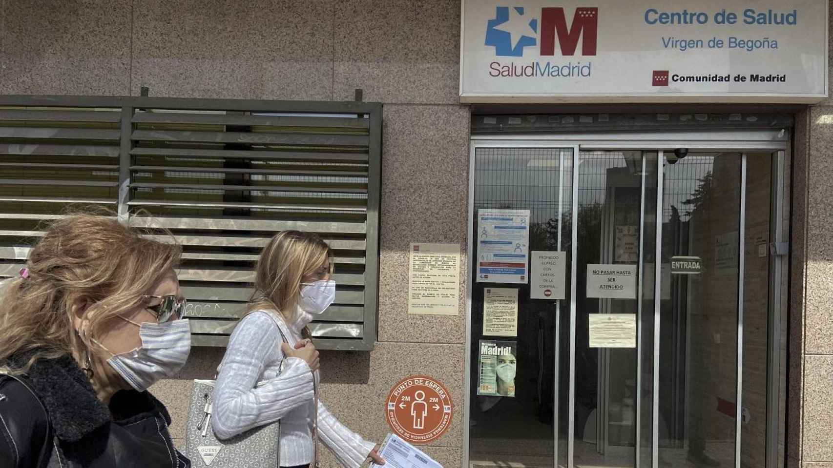Centro de salud en Madrid. EP