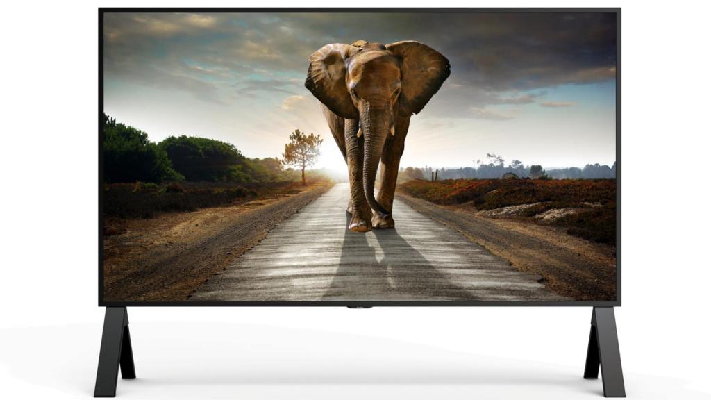 La pantalla profesional 8K de Sharp tiene 120 pulgadas.