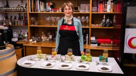 Los cinco tés verdes probados por Marisol González, sumiller de té y profesora de la Escuela Española de Cata.