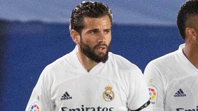 Nacho Fernández, durante El Clásico