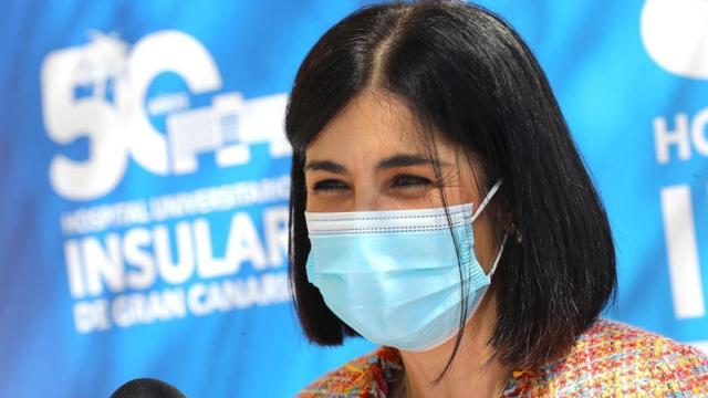 La ministra de Sanidad, Carolina Darias.