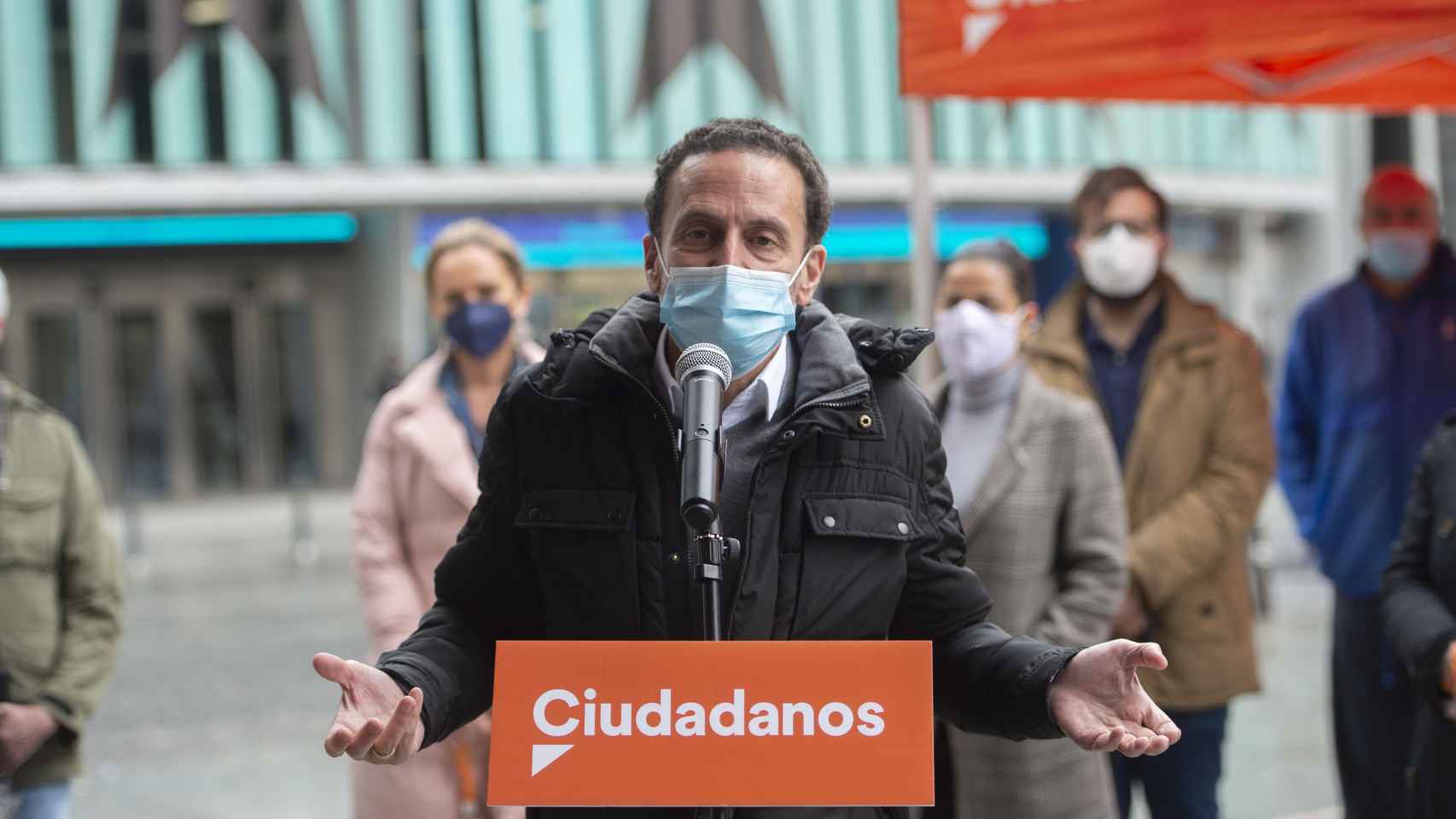 El candidato de Ciudadanos a la Presidencia de la Comunidad de Madrid, Edmundo Bal.