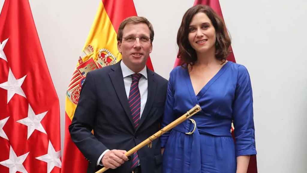 José Luis Martínez-Almeida e Isabel Díaz Ayuso.