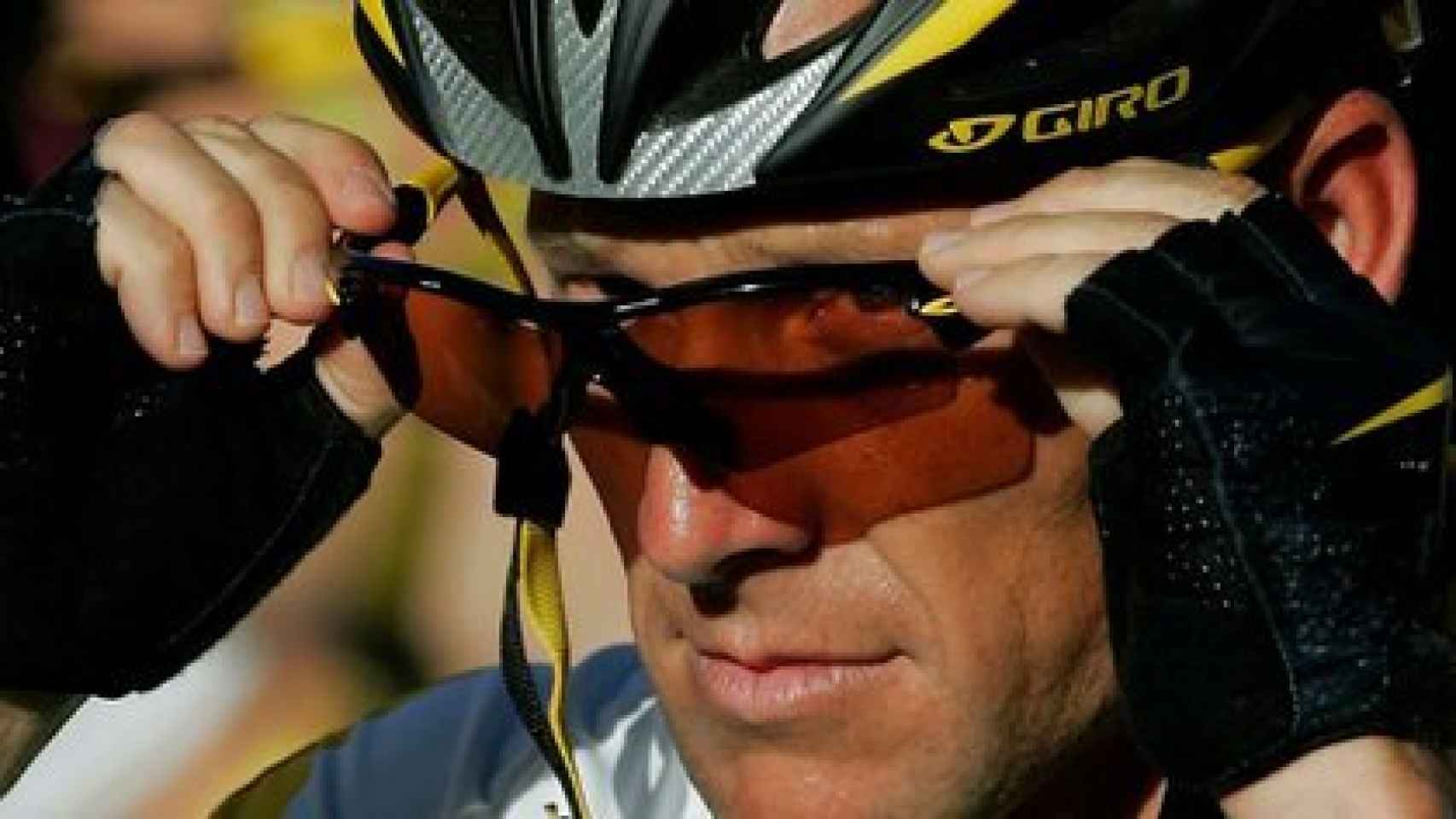 Lance Armstrong, durante una competición