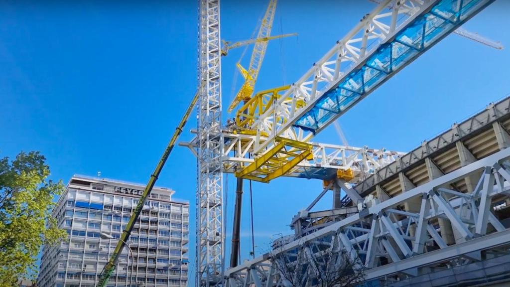 Las alturas del Santiago Bernabéu