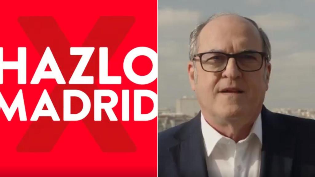 Ángel Gabilondo y su lema de campaña para el 4-M.