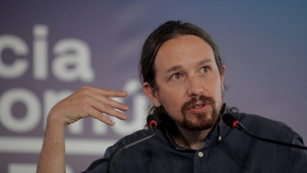 Pablo Iglesias, candidato de Unidas Podemos a la Comunidad de Madrid.