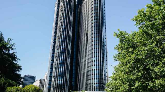 Imagen de la Torre Europa, en la que se encuentra la sede de Alvarez & Marsal en Madrid.