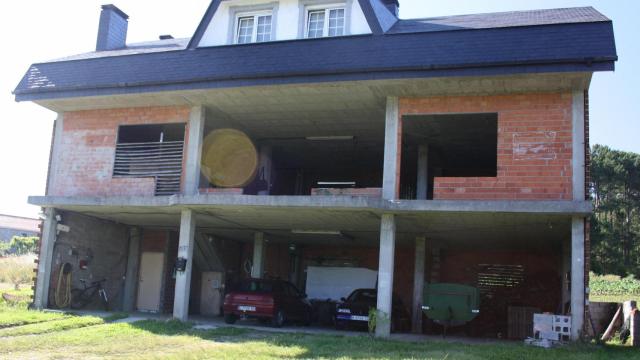 Una vivienda en Fisterra (A Coruña).