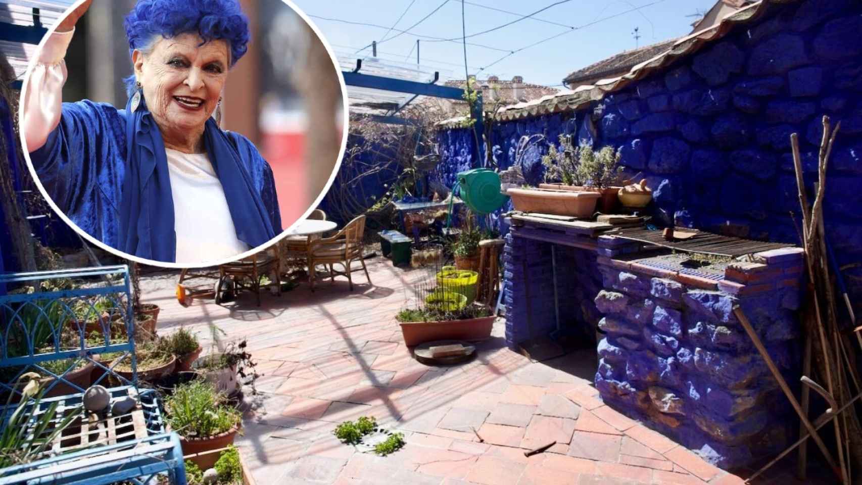 La 'casa azul' de Lucía Bosé en Brieva, a la venta: su familia pide por ella por casi medio millón de euros