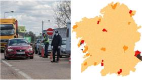 Este es el mapa de Galicia de movilidad, hostelería y restricciones que está en vigor