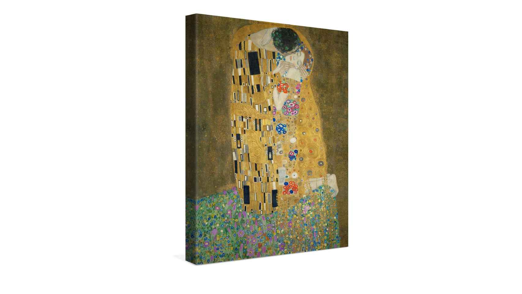 Cuadro de El Beso de Gustav Klimt