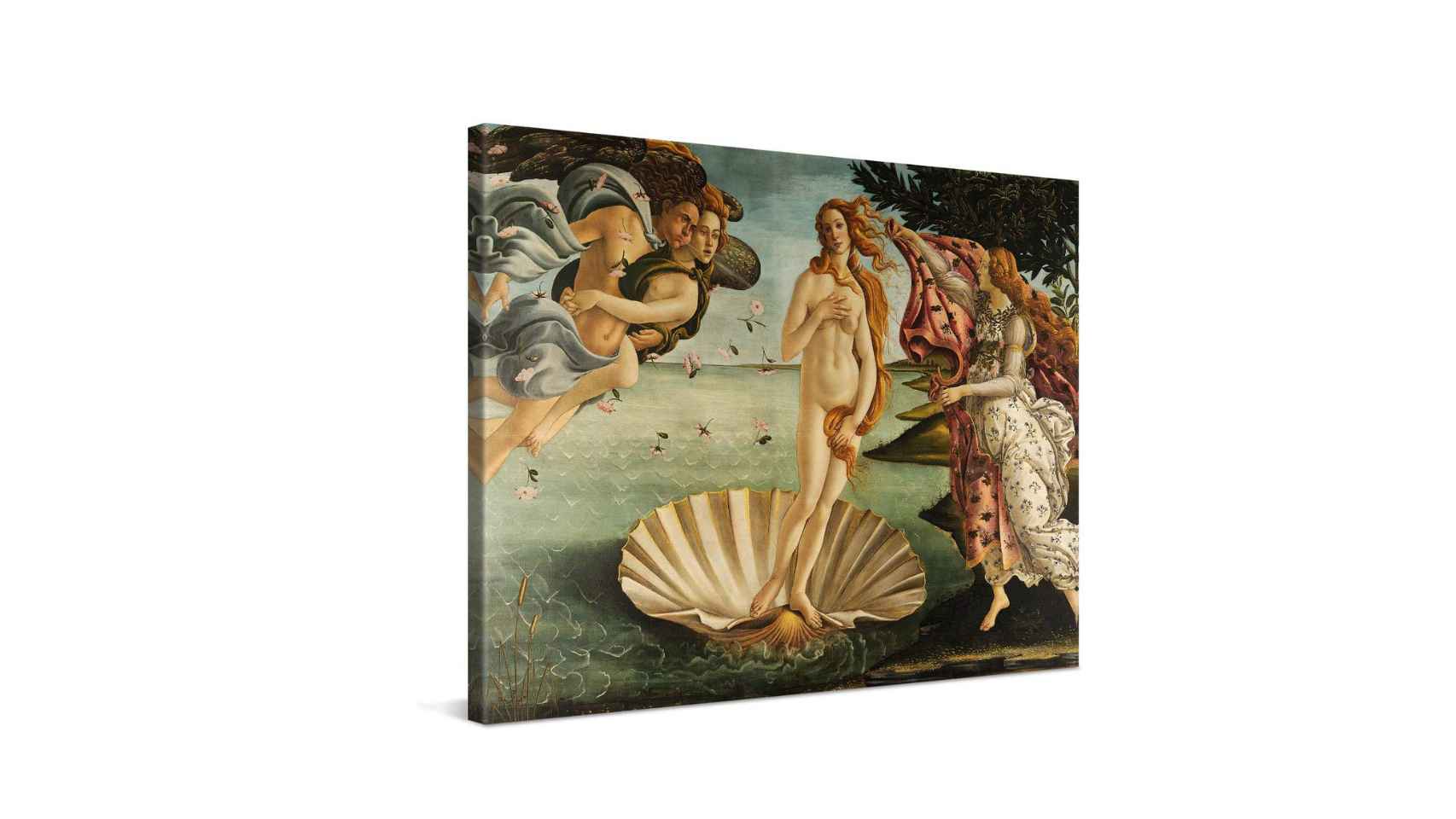 Cuadro El nacimiento de Venus de Botticelli