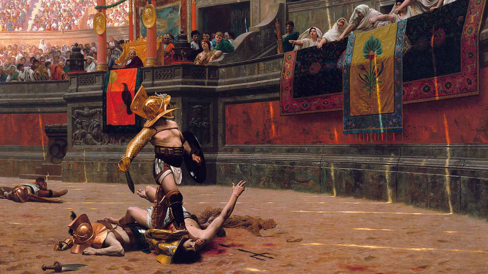 Espectáculo romano ofrecido por Cómodo.