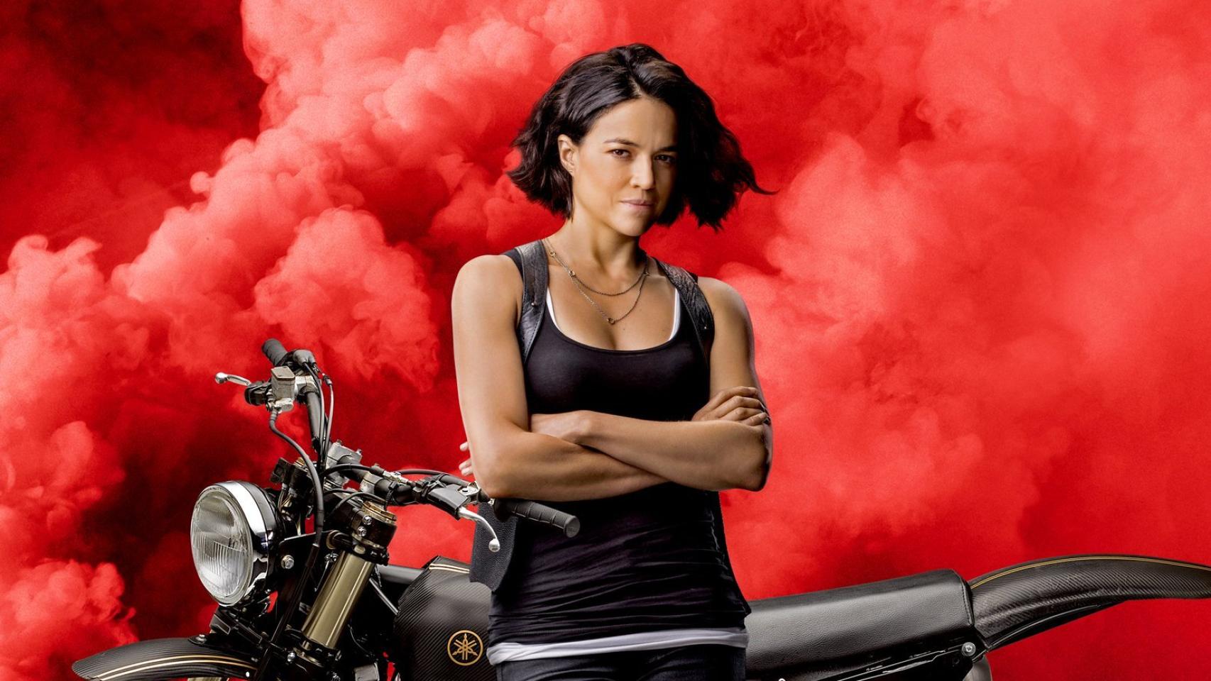 Michelle Rodriguez en una imagen promocional de 'Fast & Furious 9'.