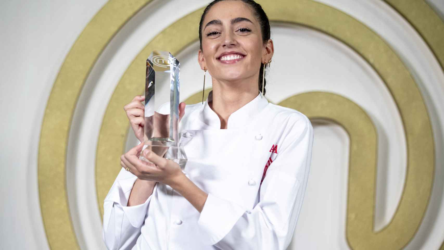 Ana Iglesias, tras convertirse en la ganadora de la octava edición de 'MasterChef'.