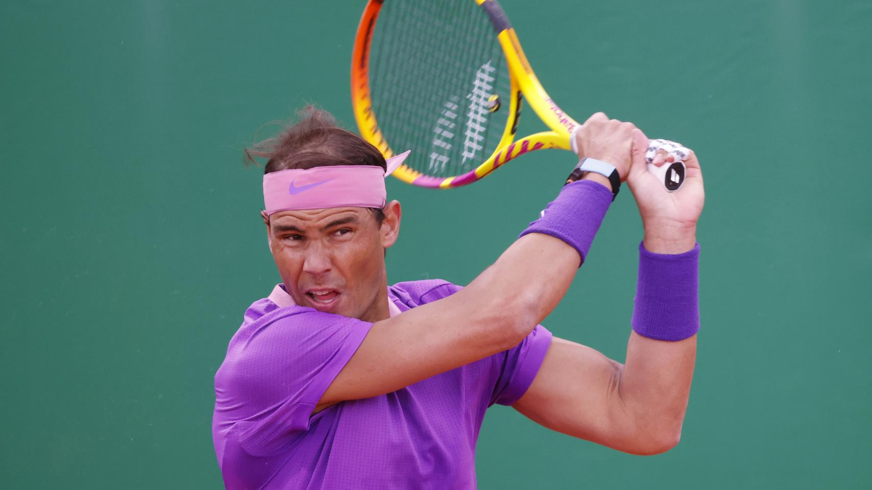 Rafa Nadal, en el Masters 1000 de Montecarlo de 2021