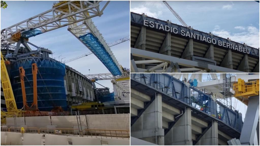 Las obras del Santiago Bernabéu