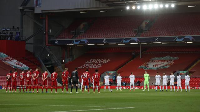 Minuto de silencio en recuerdo de la Tragedia de Hillsborough