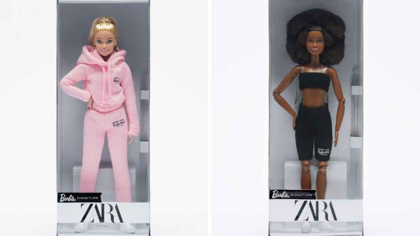 Estas son las dos muñecas con las que Zara ha recaudado fondos para Entreculturas.